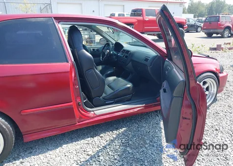 1998 Honda Civic Dx из США, поврежденный, VIN 2HGEJ6349WH112113